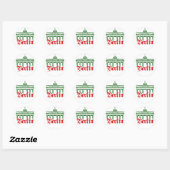 Berlijn Duitsland Ronde Sticker (Vel)