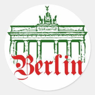Berlijn Duitsland Ronde Sticker