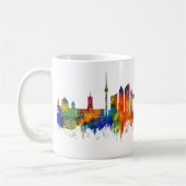 Berlijn Duitsland Silhouet Koffiemok (Links)