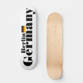 Berlijn, Duitsland Skateboard (Voorkant)