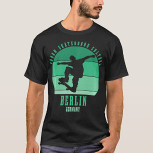 Berlijn Duitsland Skateboarder Stedelijk Skateboar T-shirt