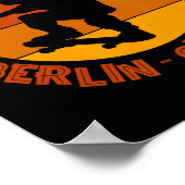 Berlijn Duitsland Skateboarder Urn Skateboarden 2 Poster (Hoek)