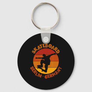 Berlijn Duitsland Skateboarder Urn Skateboarden 2 Sleutelhanger