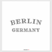 Berlijn Duitsland Sticker (Vel)