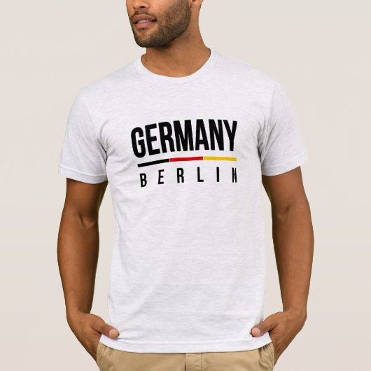 Berlijn Duitsland T-shirt (Voorkant)
