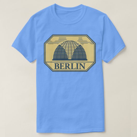 Berlijn Duitsland T-shirt (Design voorkant)