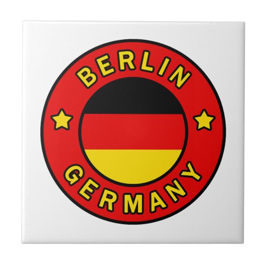 Berlijn Duitsland Tegeltje (Voorkant)