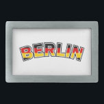 Berlijn, Duitsland, tekst met Duitse vlag Gesp<br><div class="desc">Berlijn,  Duitsland,  tekst met Duitse vlag</div>