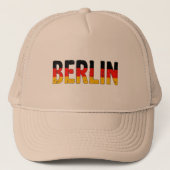 Berlijn Duitsland Trucker Pet (Voorkant)