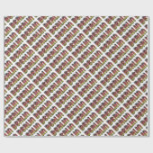 Berlijn Duitsland — Typografie van de Duitse vlag Cadeaupapier (Vlak)