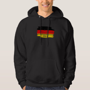 Berlijn Duitsland Vlag Deutsche Flagge Deutschland Hoodie