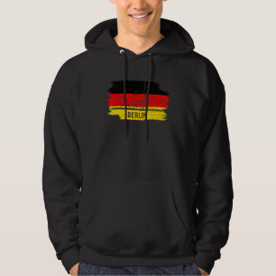 Berlijn Duitsland Vlag Deutsche Flagge Deutschland Hoodie
