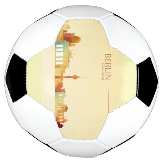 Berlijn, Duitsland Voetbal (Gedraaid)