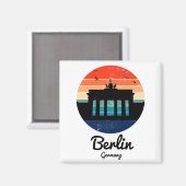Berlijn Duitsland  zonnebank Magneet (Voorkant / Achterkant)