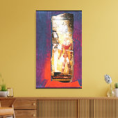 Berlijn-Egyptische kunst schilderen Canvas Afdruk (Insitu (Woonkamer))