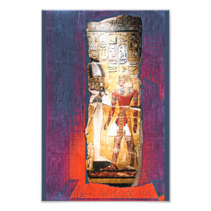 Berlijn-Egyptische kunst schilderen Foto Afdruk