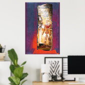 Berlijn-Egyptische kunst schilderen Poster (Thuiskantoor)