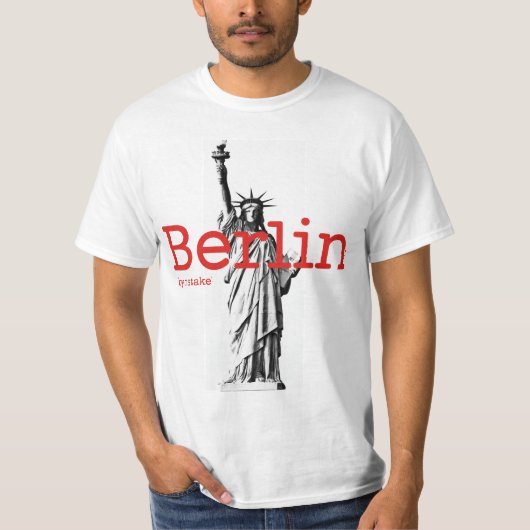 Berlijn en New York T-shirt (Voorkant)
