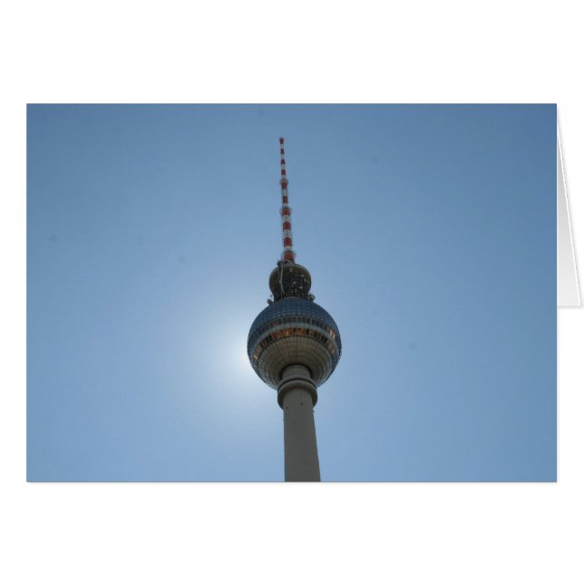 berlijn fernsehturm (Voorkant Horizontaal)