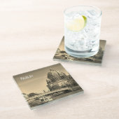 Berlijn Glazen Onderzetter (Schuin)