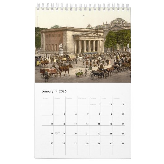 Berlijn Historisch Kalender (Jan 2026)