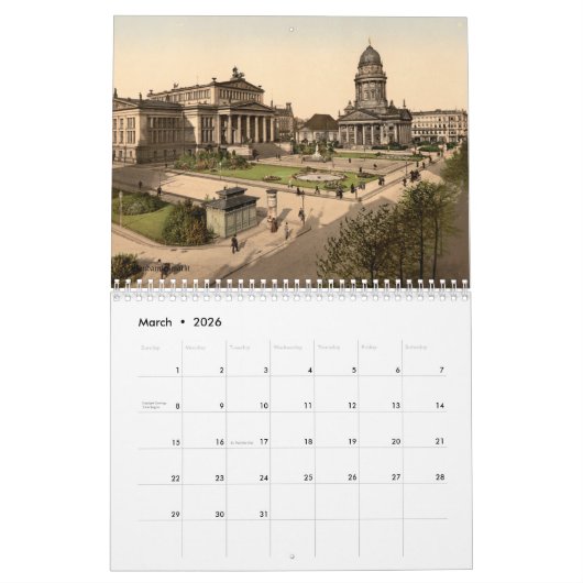 Berlijn Historisch Kalender (Mar 2026)