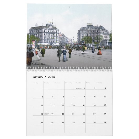 Berlijn Historisch Kalender (Jan 2026)