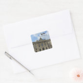 Berlijn Humboldt Universiteit Vierkante Sticker (Envelop)