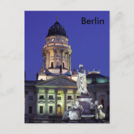 Berlijn in nachtlicht briefkaart