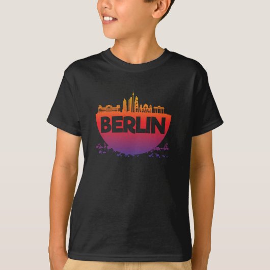 Berlijn in nieuwe kleuren t-shirt (Voorkant)