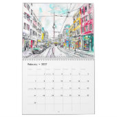Berlijn in waterverf - Kunstkalender 2026 Kalender (Feb 2027)