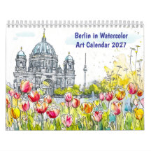 Berlijn in waterverf – Kunstkalender