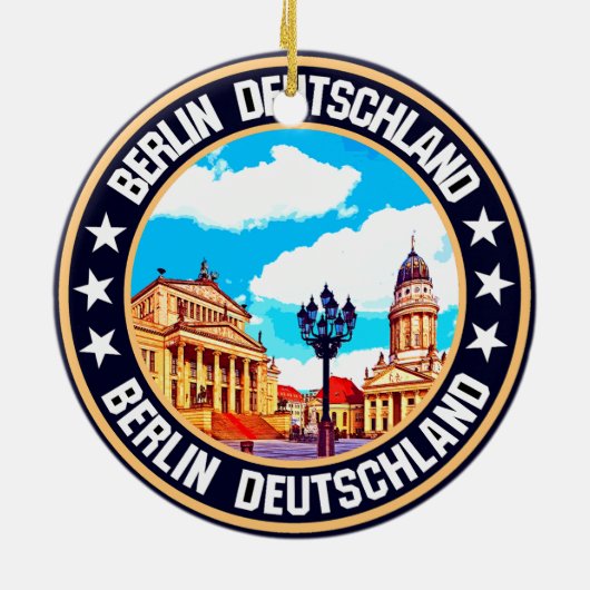 Berlijn Keramisch Ornament (Achterkant)