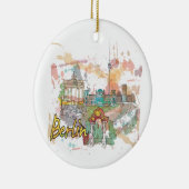 Berlijn Keramisch Ornament (Rechts)