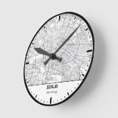 Berlijn Klok Stad Lijn Kunst (Hoek)