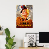 Berlijn Kurfürstendamm Reisposter Poster (Thuiskantoor)