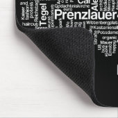 Berlijn Label Cloud - Mousepad Muismat (Hoek)