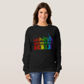 Berlijn Lgbt Pride Month Lesbian Trui (Voorkant volledig)