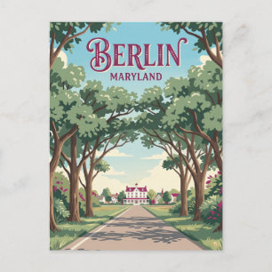Berlijn Maryland Briefkaart