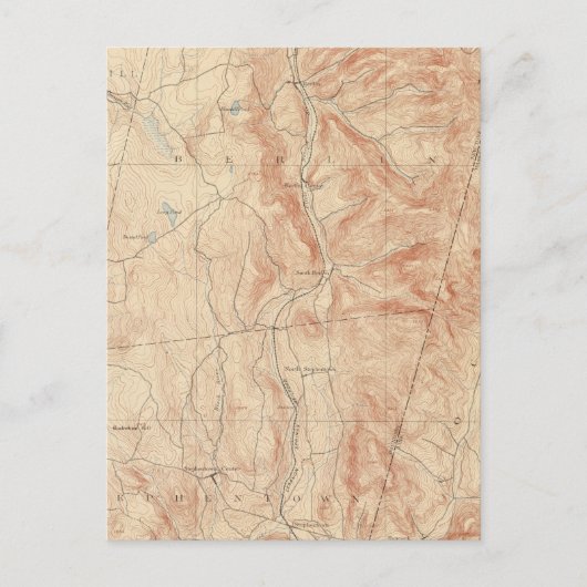 Berlijn, Massachusetts Briefkaart (Voorkant)