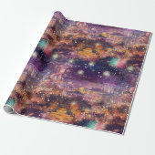 Berlijn met Kerst & Nieuwjaar in Waterverf Cadeaupapier (Uitgerold)