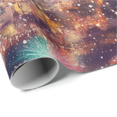 Berlijn met Kerst & Nieuwjaar in Waterverf Cadeaupapier (Rol Hoek)