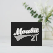 Berlijn Moabit 21 Classic Retro City Briefkaart (Staand voorkant)