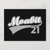 Berlijn Moabit 21 Classic Retro City Briefkaart (Voorkant)