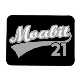 Berlijn Moabit 21 Classic Retro City Magneet