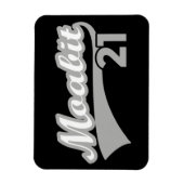 Berlijn Moabit 21 Classic Retro City Magneet (Verticaal)