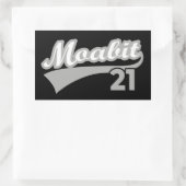 Berlijn Moabit 21 Classic Retro City Rechthoekige Sticker (Tas)