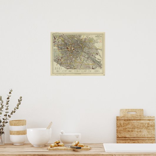 Berlijn Poster (Keuken)