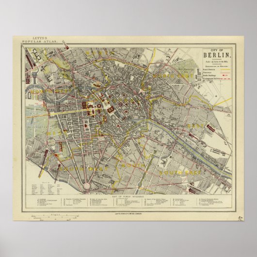 Berlijn Poster (Voorkant)