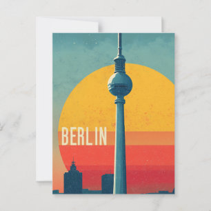 Berlijn reis naar het verleden briefkaart